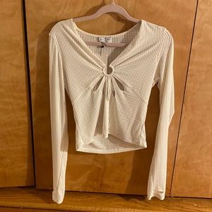 Collina Strada - Flower Top: Sheer Sucker New With Tags